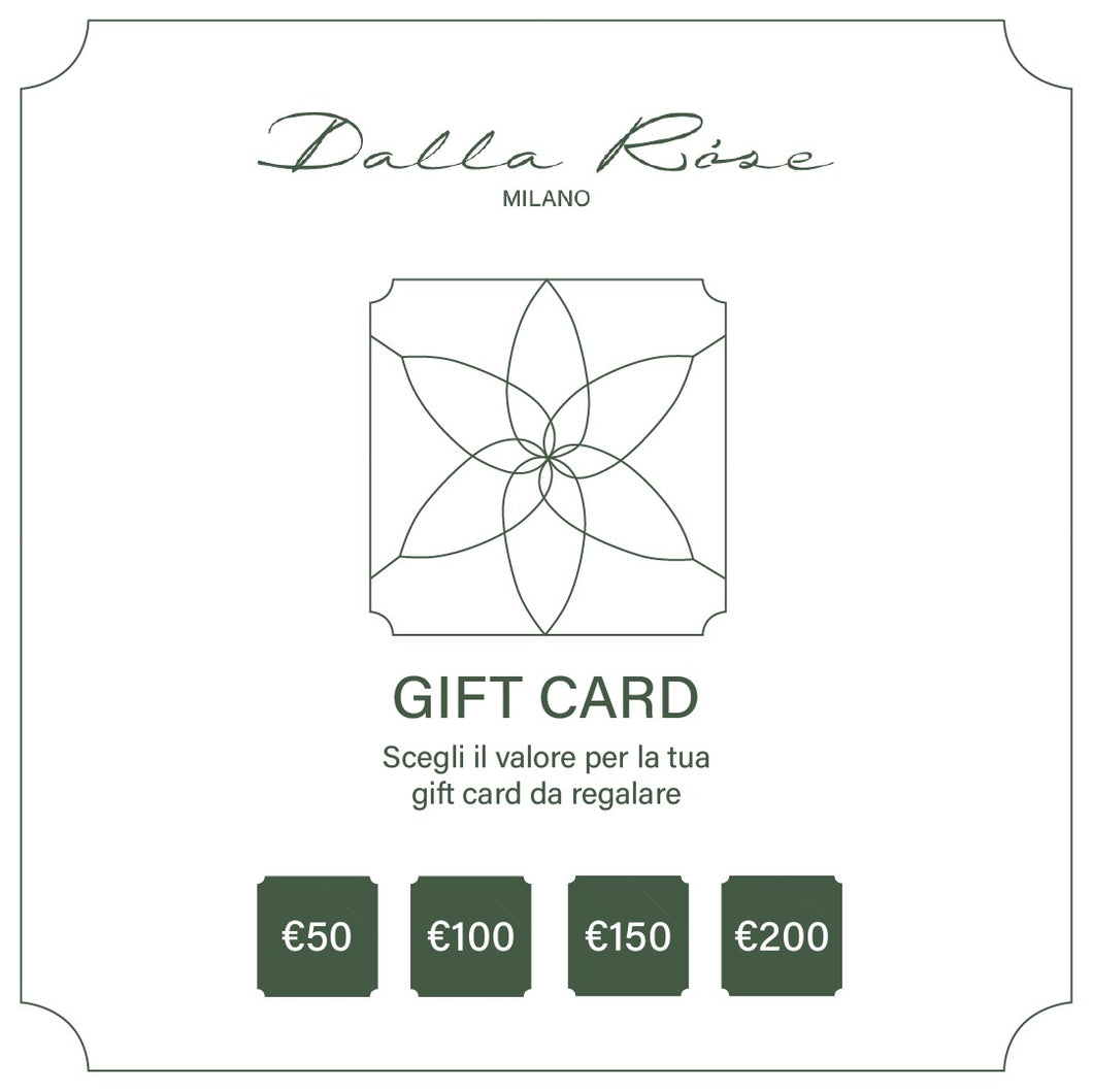 Gift Card Dalla Róse